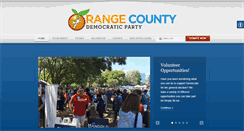 Desktop Screenshot of orangefldemocrats.com